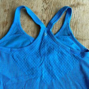 Lululemon blue size 6 racer back tank